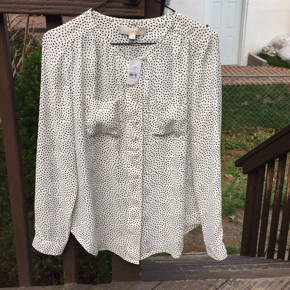 DRESS BUTTON UP SHIRT FROM LOFT